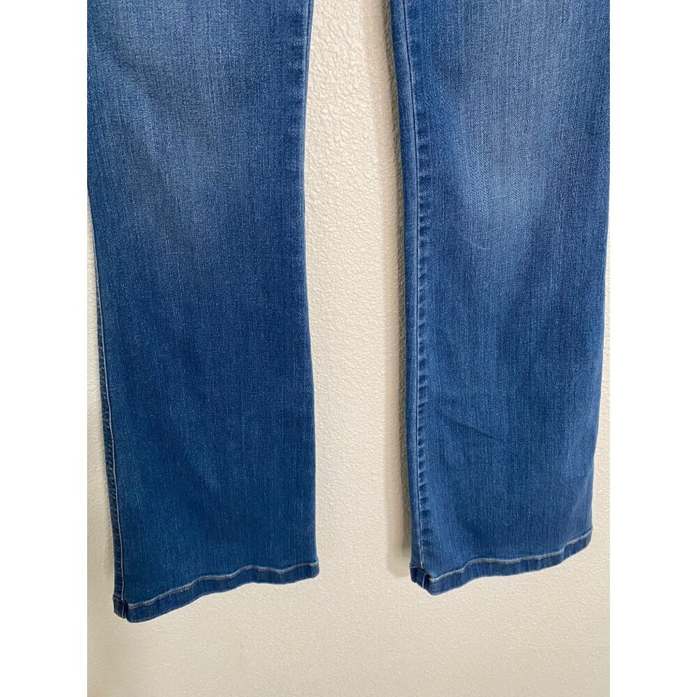SPANX shape Women's Flare Jeans Vintage Indigo Medium Pull On Jeans - Picture 8 of 16